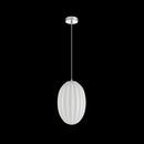 K. Light A-KLCH-900-S/CG Chrome with Opal Glass 230v 40W E14 Marilyn Small Glass Pendant