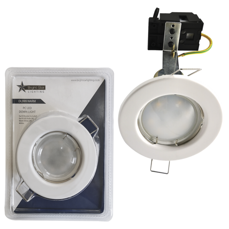 Bright Star Lighting DL999 COOL WHITE 5W 4000K 400Lm Blister Pack Integrated Downlighter