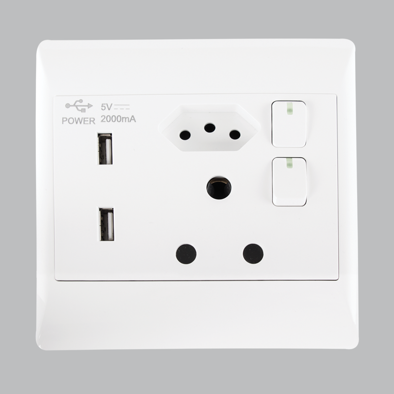 Bright Star Lighting EPL324 WHITE Wall Socket