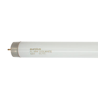 Eurolux G43 T8 36w Fluorescent 1200mm 36w Cool White 4000K