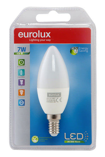 Eurolux G932CW E14 7W Cool White 4000K Lamp