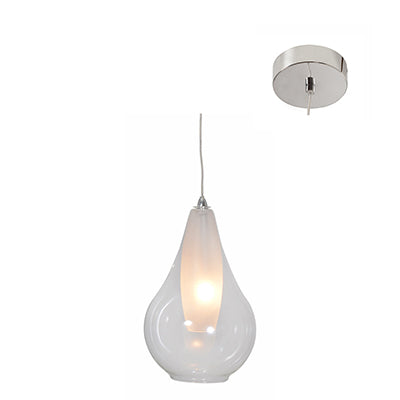 Eurolux P426CL Nebula 1LT Pendant 130mm Clear Glass