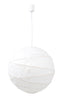 Eurolux P57 Rice Paper Round Pendant 500mm White