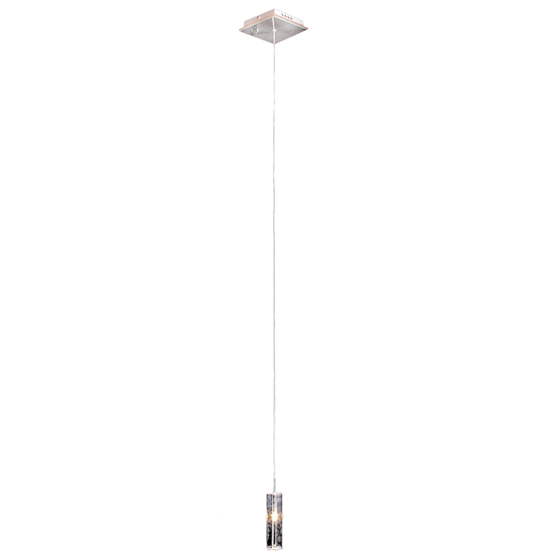 Bright Star Lighting PEN984/1 ST SQ BASE RECT CRYSTAL 20W G4 Pendant