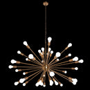 K. Light WE-KLCH-301/BZ Bronze 230v 40W E27 40 Light Large Supernova Pendant