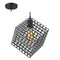 Radiant Lighting RP124 Pendant Square Black JC155-BL